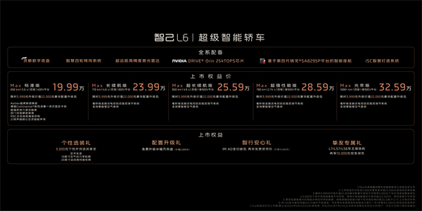 智己L6正式上市，上市權(quán)益價19.99萬元~32.59萬元 “國家隊大廠”跨代際技術(shù)革新，撼動新賽道走向